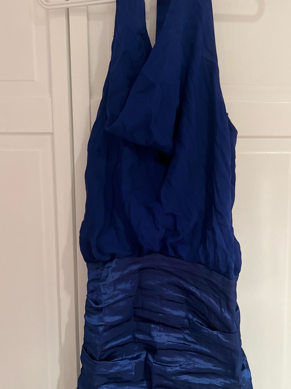 Nicole Miller Cobalt Blue Dress